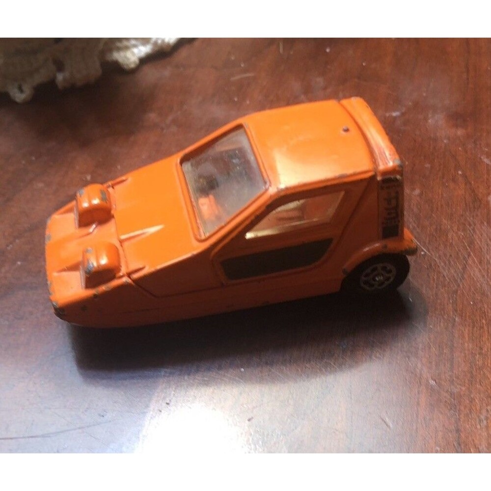 Corgi Toys Whizz Wheels Bond Bug 700 E.S. Made In Britain Orange Die Cast Orange